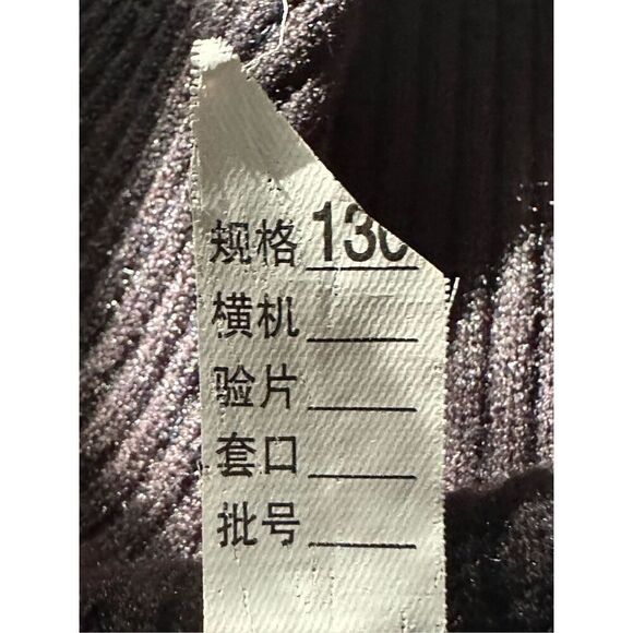 Boys Mockneck Knitted Jumper Pullover Sweater size 8 black white - Picture 9 of 10